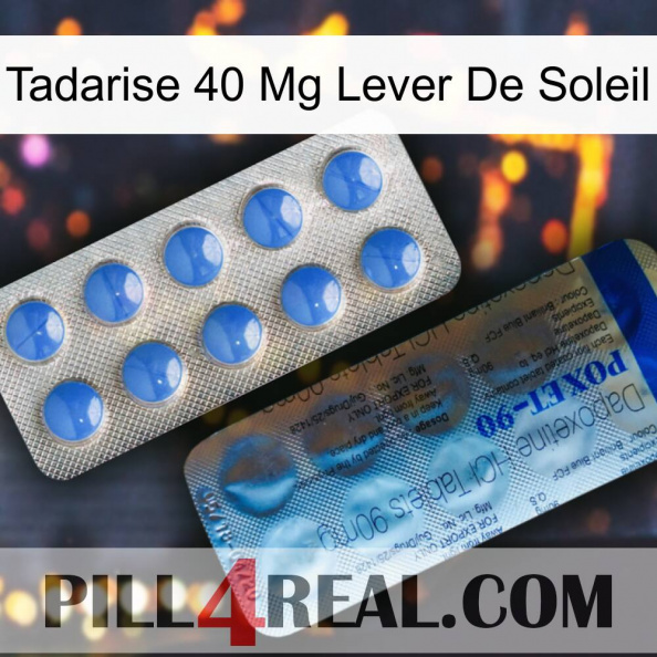 Tadarise 40 Mg Sunrise 40